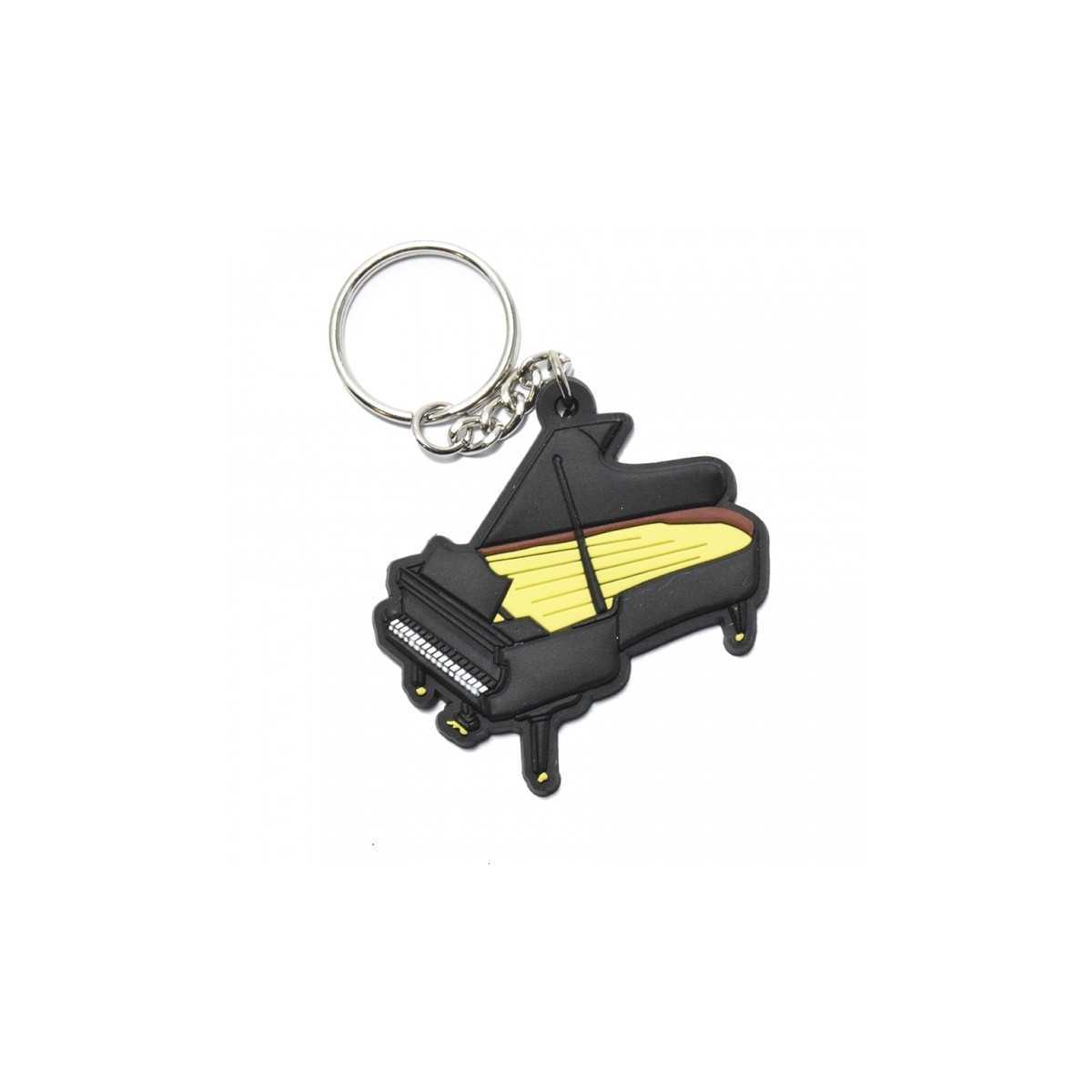 Flexible piano keychain