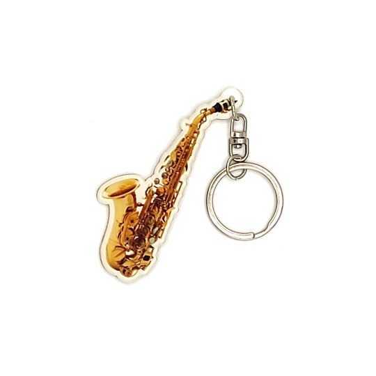 Saxophone keychain