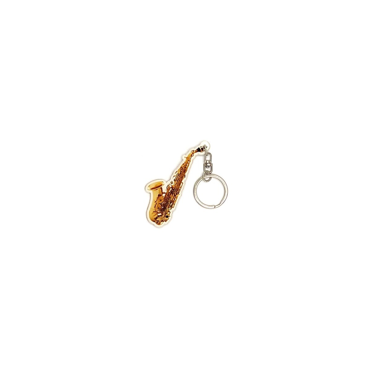 Saxophone keychain