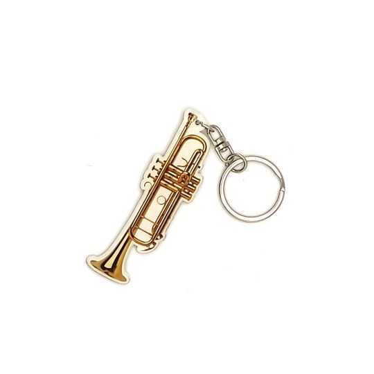 Trumpet keychain