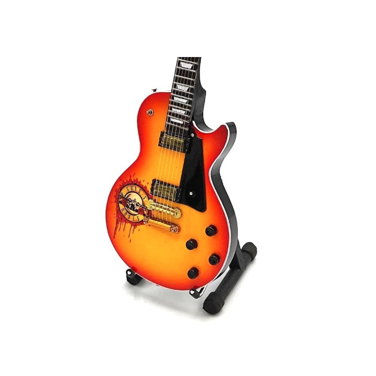 Mini guitarra de colección - guns n´ roses - tribute