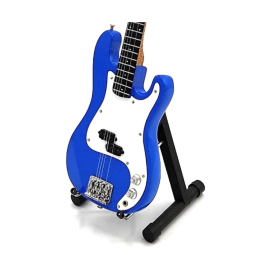 Mini guitarra de colección - Iron Maiden- Steve Harris - Bass