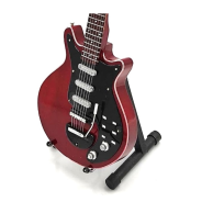 Mini guitarra de colección - queen - brian may - special red