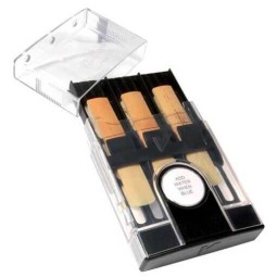 Hygrometric reed case for 6 clarinet/ requinto/ alto sax/ soprano sax Vandoren