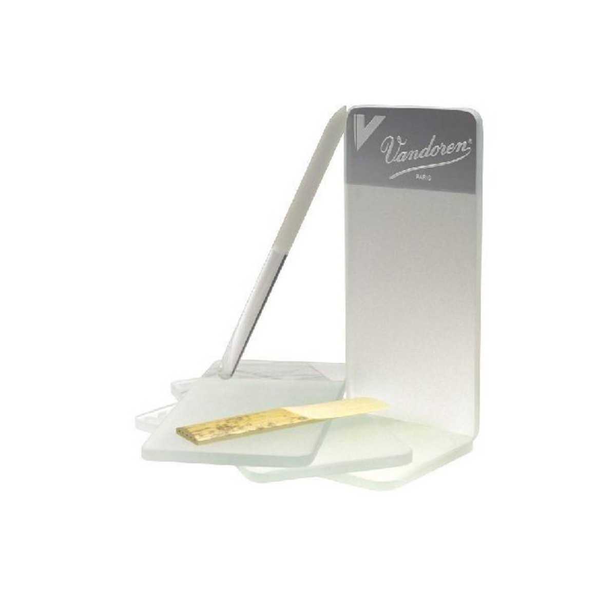 Vandoren reed trimmer (glass tablet and pencil)