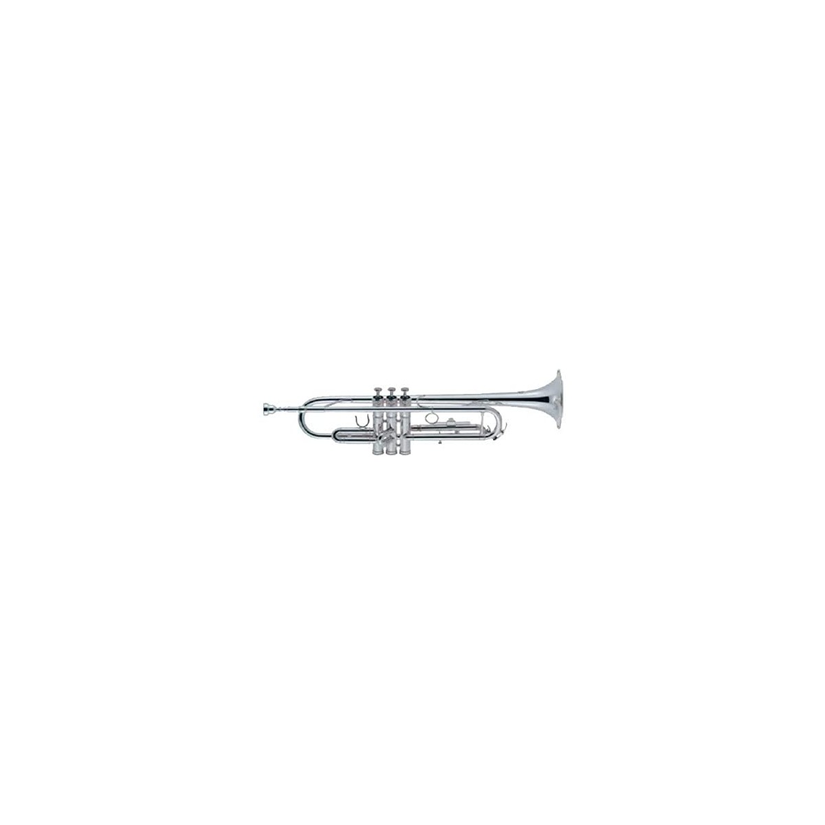 Silver B-flat trumpet at the best price