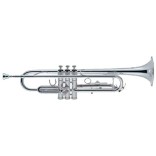 Silver B-flat trumpet at the best price