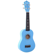 Ukelele soprano azul ma kai + funda, púa y cuerda recambio