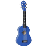 Ukelele soprano azul oscuro ma kai + funda, púa y cuerda recambio