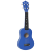 Dark blue Ma Kai soprano ukulele + case, pick, and spare string