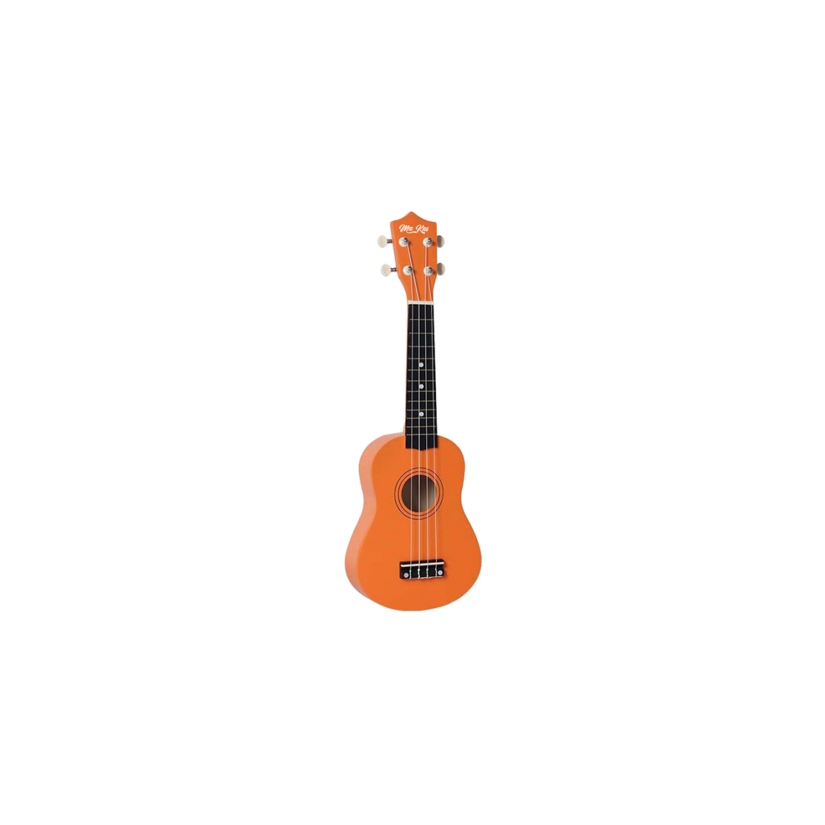 Ukelele soprano naranja ma kai + funda, púa y cuerda recambio