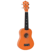 Ukelele soprano naranja ma kai + funda, púa y cuerda recambio