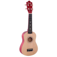 Ukelele soprano natural ma kai + funda, púa y cuerda recambio