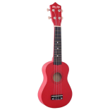 Ukelele soprano rojo ma kai + funda, púa y cuerda recambio