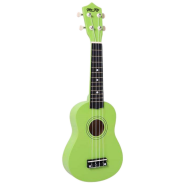 Ukelele soprano verde pistacho ma kai + funda, púa y cuerda recambio