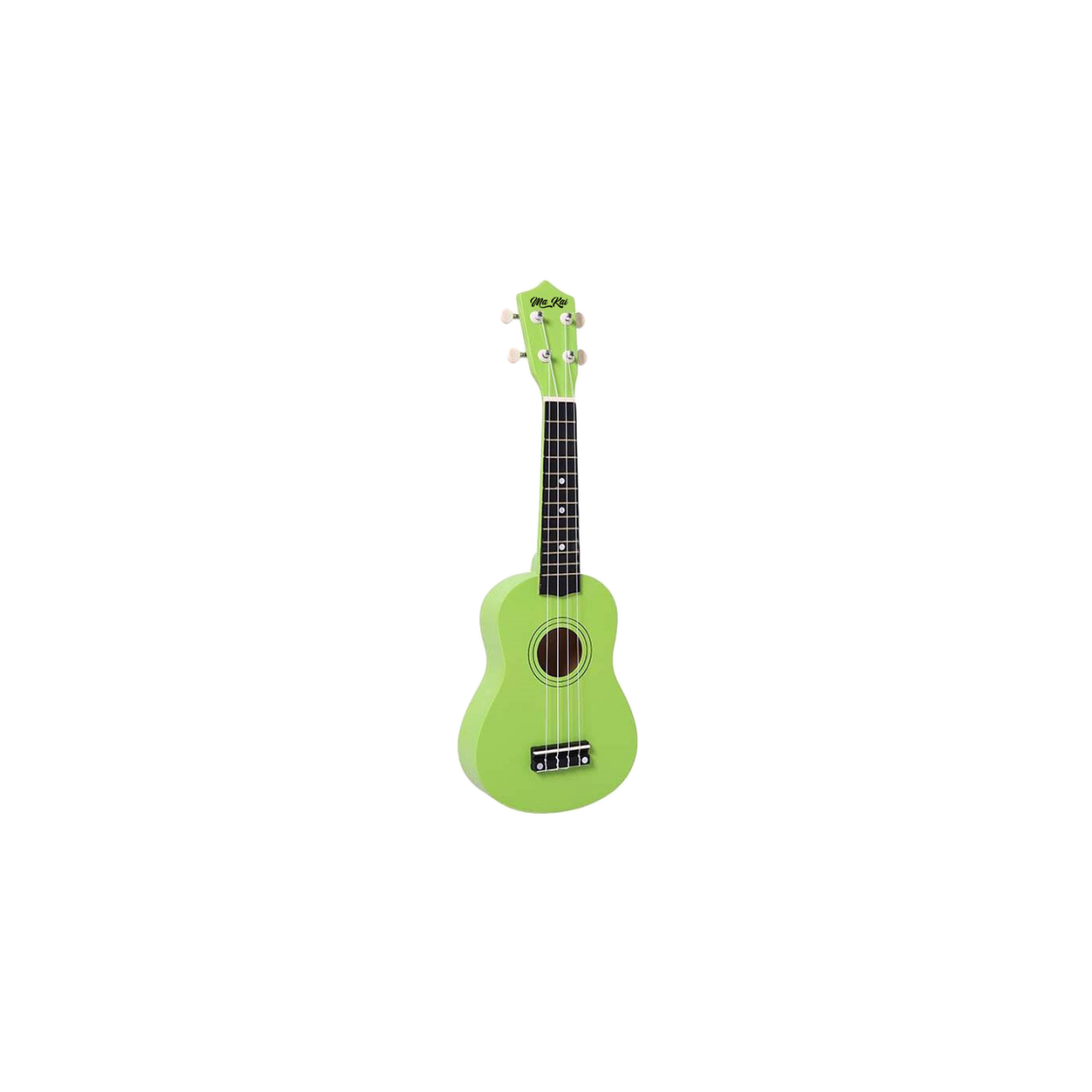 Ukelele soprano verde pistacho ma kai + funda, púa y cuerda recambio