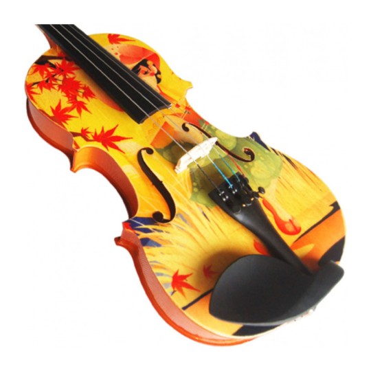 Violín 1/2 decorado kinglos