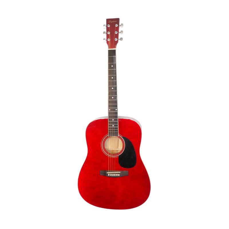 Guitarra acústica daytona a411 color rojo